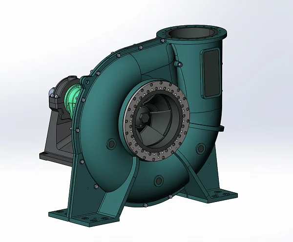  АО «ИТО» выполнило полный цикл реверс-инжиниринга шламового насоса Düchting PUMP MCC 500-800  для перекачки цинково-свинцового концентрата 2